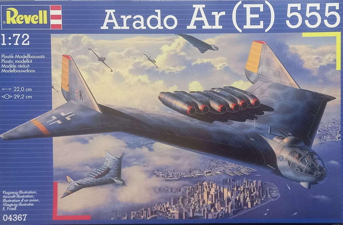Arado Ar (E) 555 1/72 Scale Revell 04367