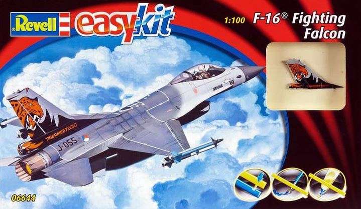 F-16 Fighting Falcon Easykit 1/100 Revell 06644