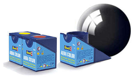Gloss Black (RAL 9005) Acrylic (18ml) Revell 36107