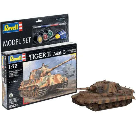 Model Set Tiger II Ausf. B - 1/72 Scale - Revell - REV63129
