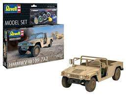 HMMWV M1097A2 Model Set Paints, Glue & Brush - 1/35 Scale - Revell - REV63366