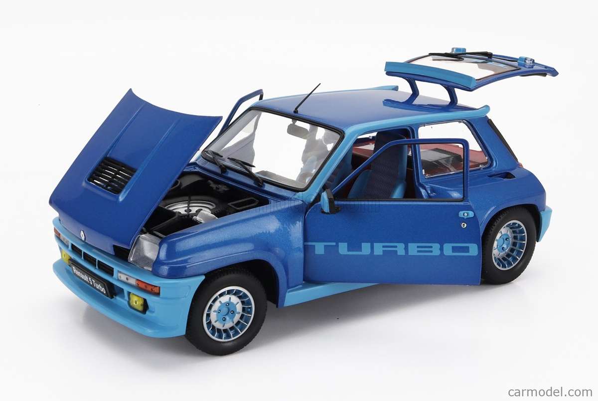 Renault R5 Turbo Blue 1981 1/18 Solido S1801308