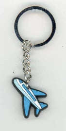 Light Blue Aircraft Key Ring - SA-22