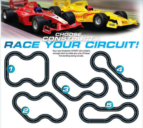 Formule 1 Challenge Start Set - 1/32 Scale - Scalextric - SCAC1408P
