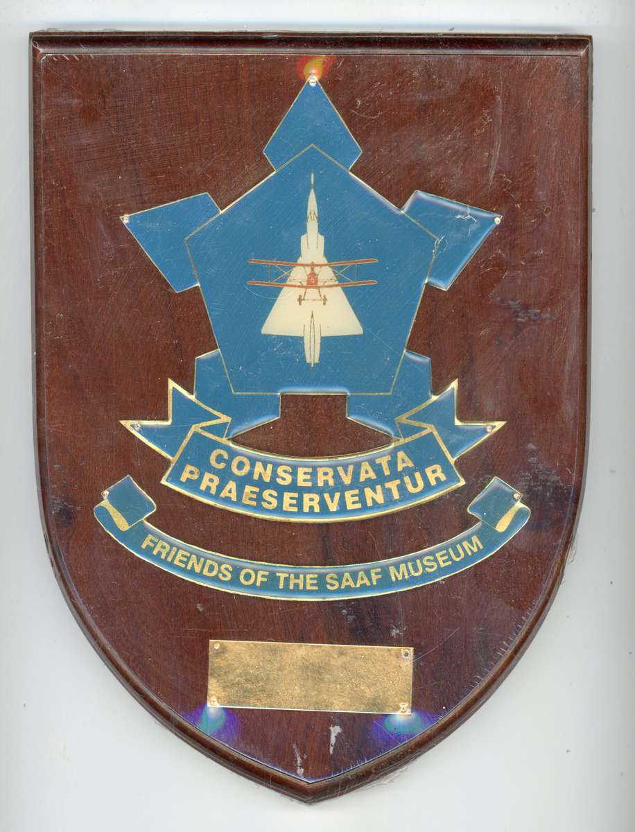 Friends of the SAAF Museum Shield - SHIELD10