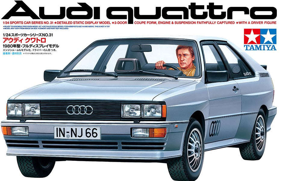 Audi Quattro - 1/24 Scale Tamiya 24031