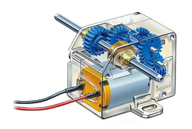 Mini Motor Gearbox Low 4-speed Tamiya 70189