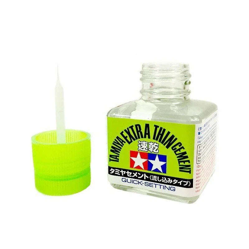 Tamiya Extra Thin Cement (Quick-Setting)  - Tamiya 87182