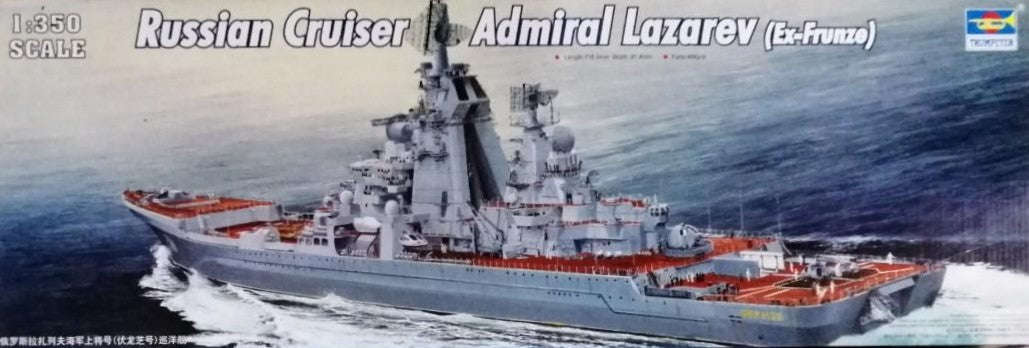 Russian Cruiser Admiral Lazarev Ex-Frunz  - 1/350 Scale Trumpeter 04521