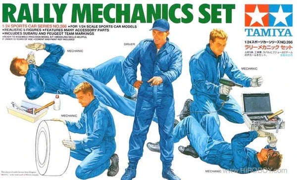Rally Mechanics Set - 1/24 Scale Tamiya 24266