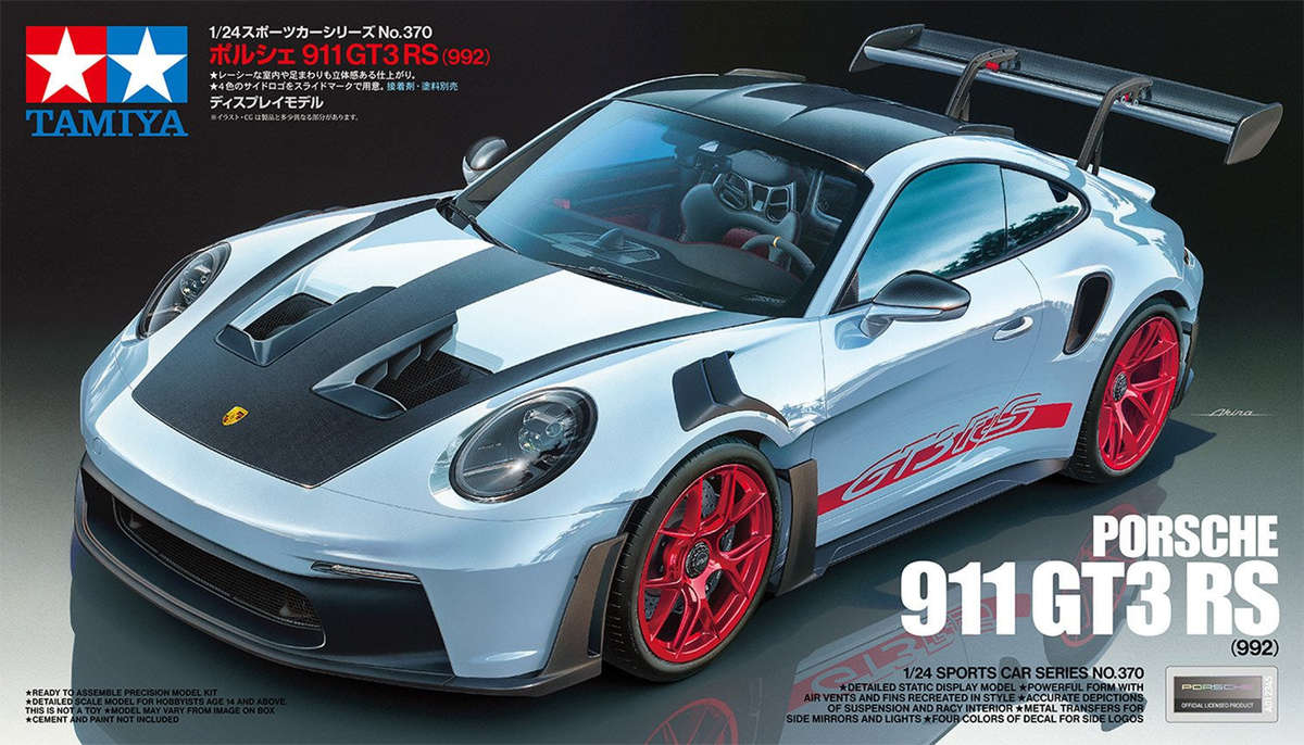 Porsche 911 GT3 RS (992) - 1/24 Scale Tamiya 24370