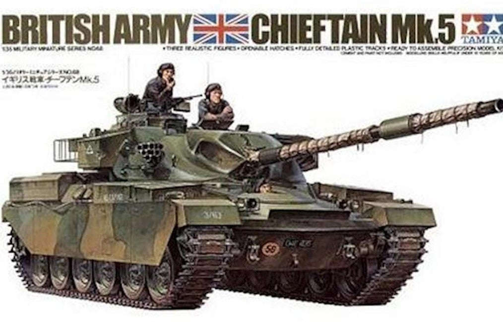 British Chieftain Mk.V Tank - 1/35 Scale Tamiya 35068