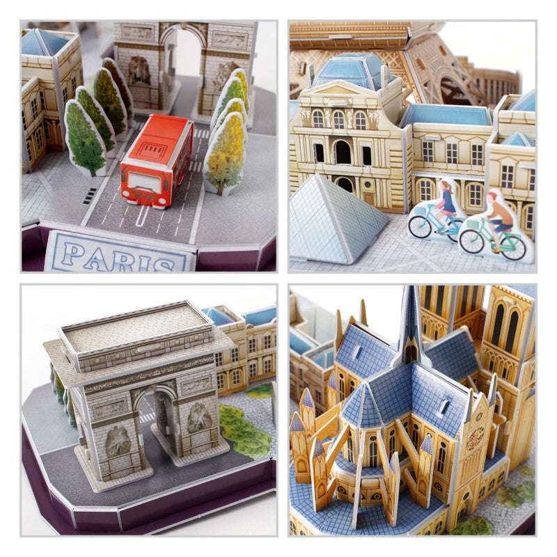 City Line Paris 114pcs CubicFun CFMC254H