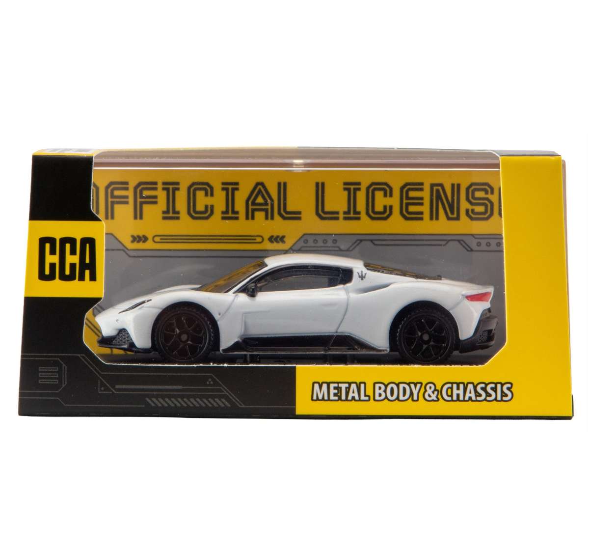 Maserati MC20 White - 1/61 Scale - Metal Speed Zone - MS82551