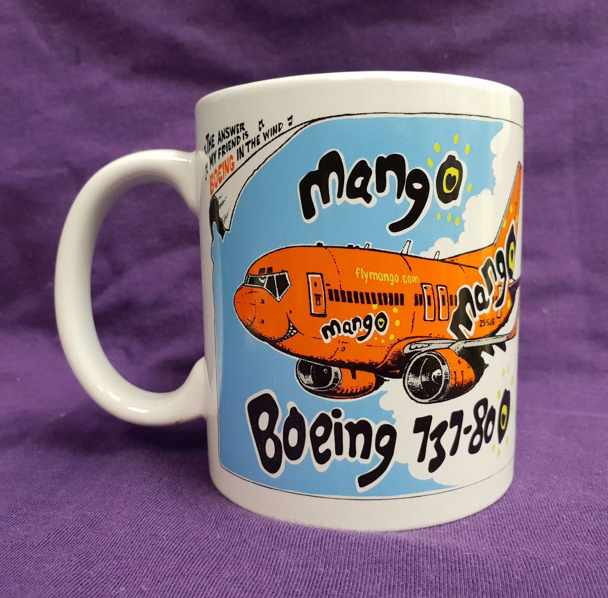 Mango Boeing 737-800 Coffee Mug - MUG800