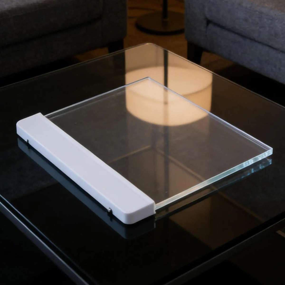 LED Page Book Light Smart Book Page Illuminator Reading Lights Clear Flat Reading Lights for nigh...