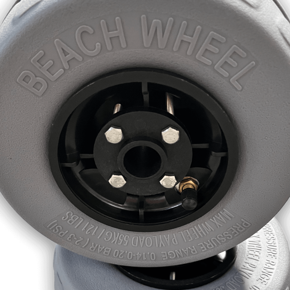 Vanhunks 9-inch Pneumatic Beach/Fishing Trolley Wheels (Set of 2)