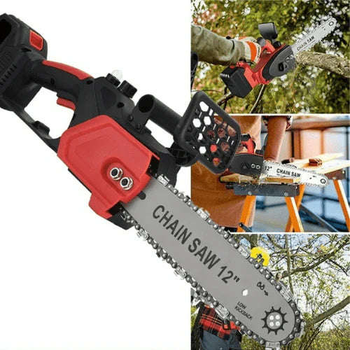ZS - 12-Inch Handheld Cordless Electric Chainsaw