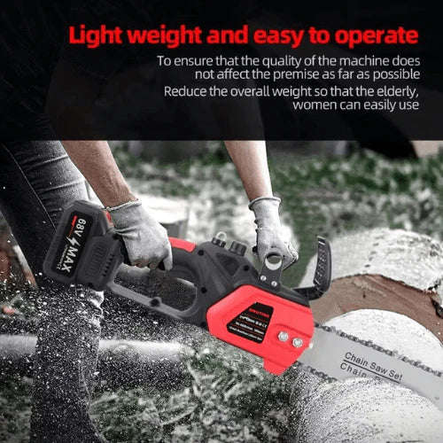 ZS - 12-Inch Handheld Cordless Electric Chainsaw