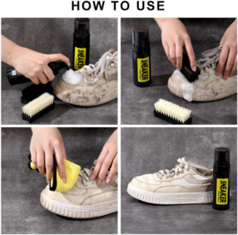 ZS - Foam Shoe Cleaner 150ml  For Sneakers & Trainers