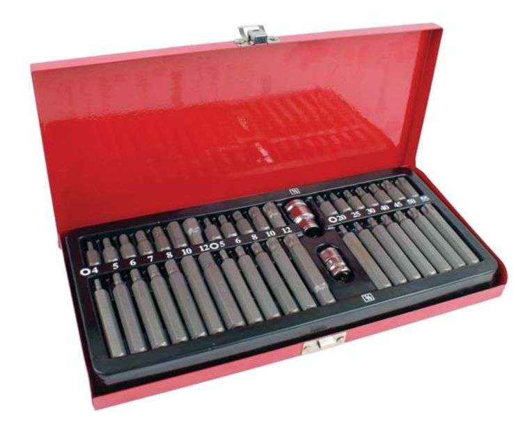 ZS - 40 Piece Hex and Spline Bit Set