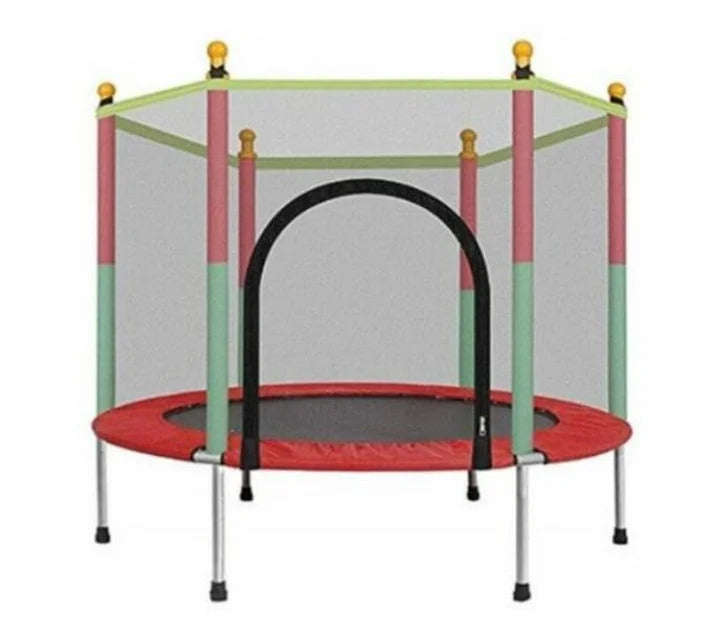 Kids Mini Trampoline with Enclosure Net