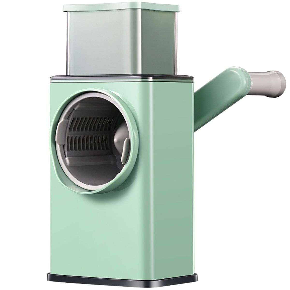 ZS - Hand Vegetable Cutter Upgraded Rotary Grate Mandoline Slicer