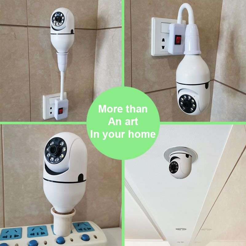 ZS - 360 Degree 1080P Wireless Panoramic Home Security WiFi Smart Camera uses FTY CAM App
