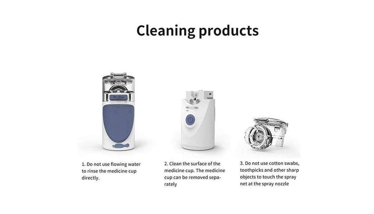 ZS - Portable Ultrasonic Nebulizer Mini Handheld Inhaler Respirator