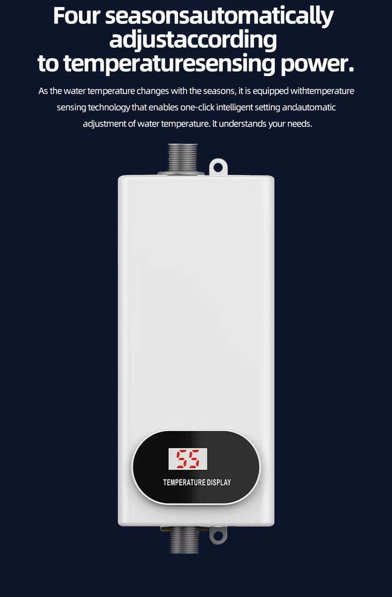 ZS - Instantaneous Electric Water Heater Shower 3500W