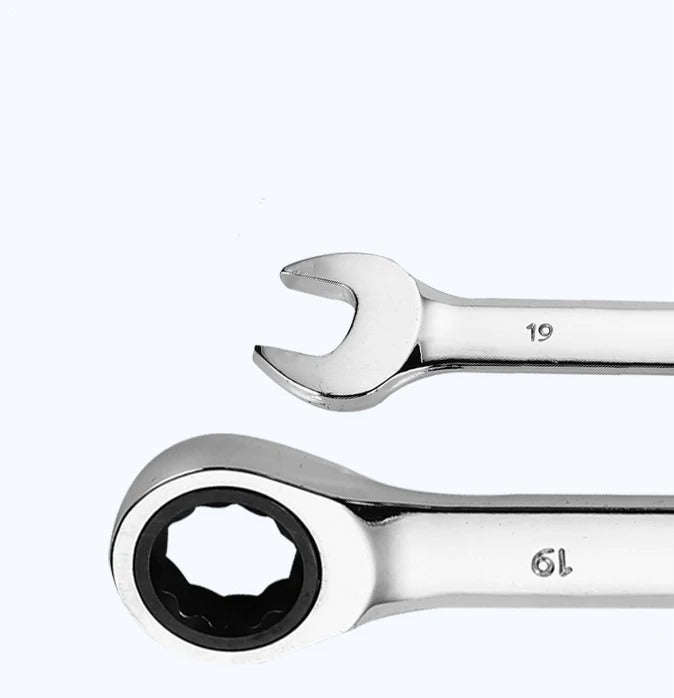 ZS - 20 Piece Chrome Vanadium Ratchet Spanner Set 6mm to 32mm