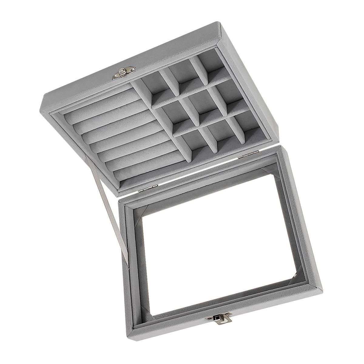 ZS - Single Layer Jewellery Box - Gray