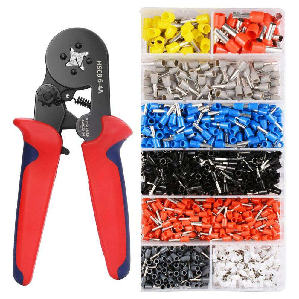 ZS - Tube Type Crimping Tool Set 1200pcs Terminals