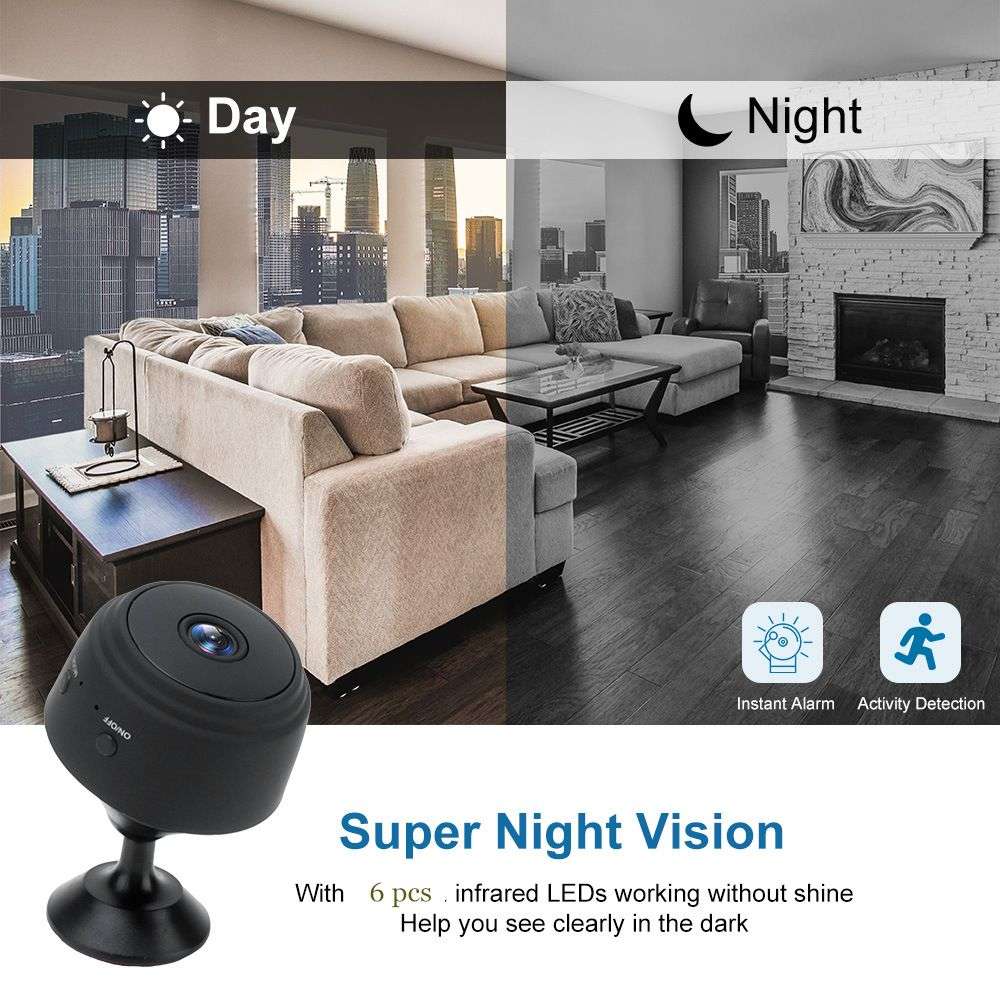 ZS - 1080P HD Mini Security Camera A9