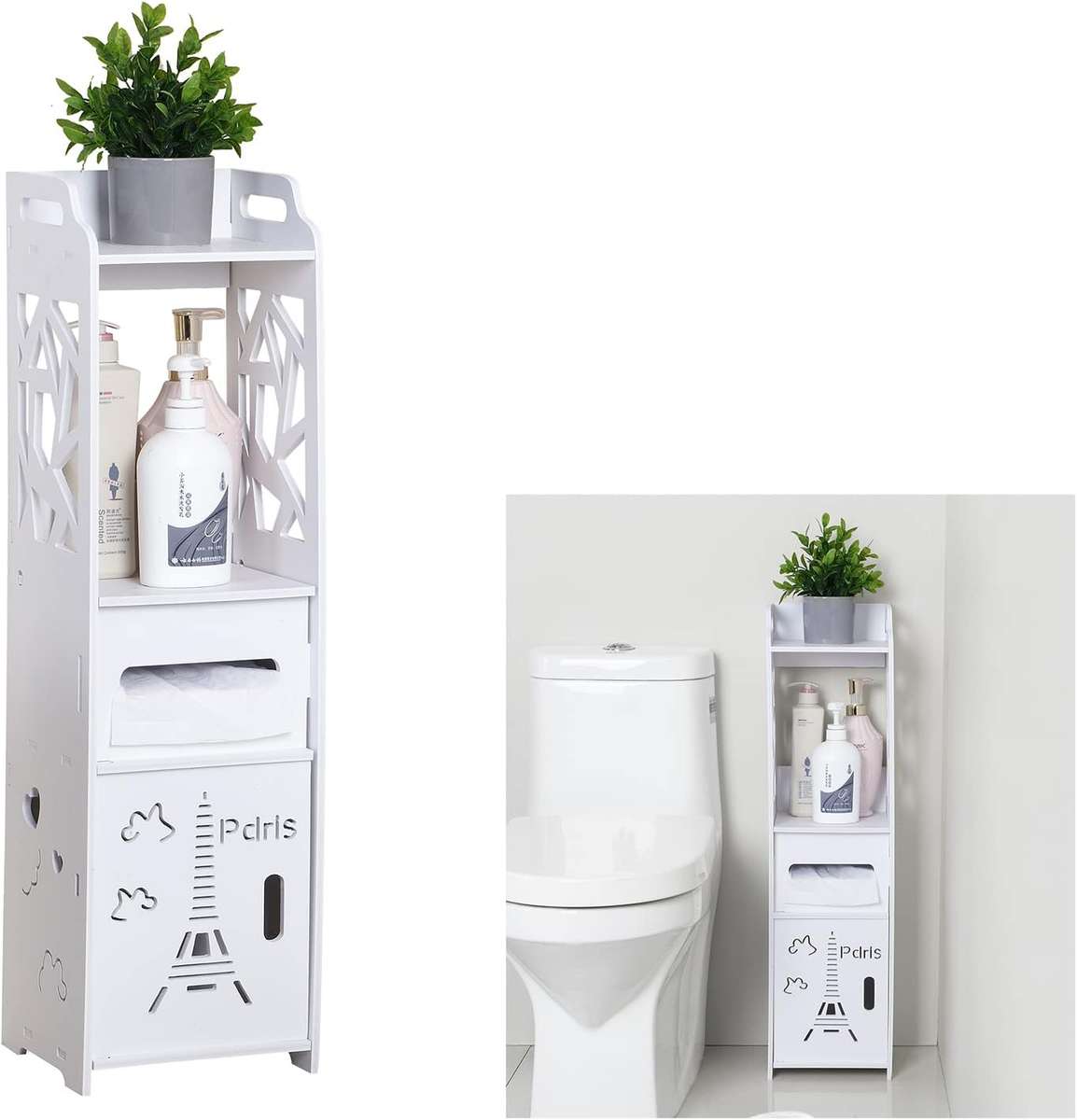 ZS - Paris Bathroom Cabinet Stand Organizer Rack