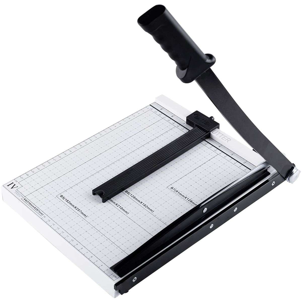 ZS - Guillotine Paper Cutter Slicer Trimmer Stack Paper Cutter Automatic Clamp