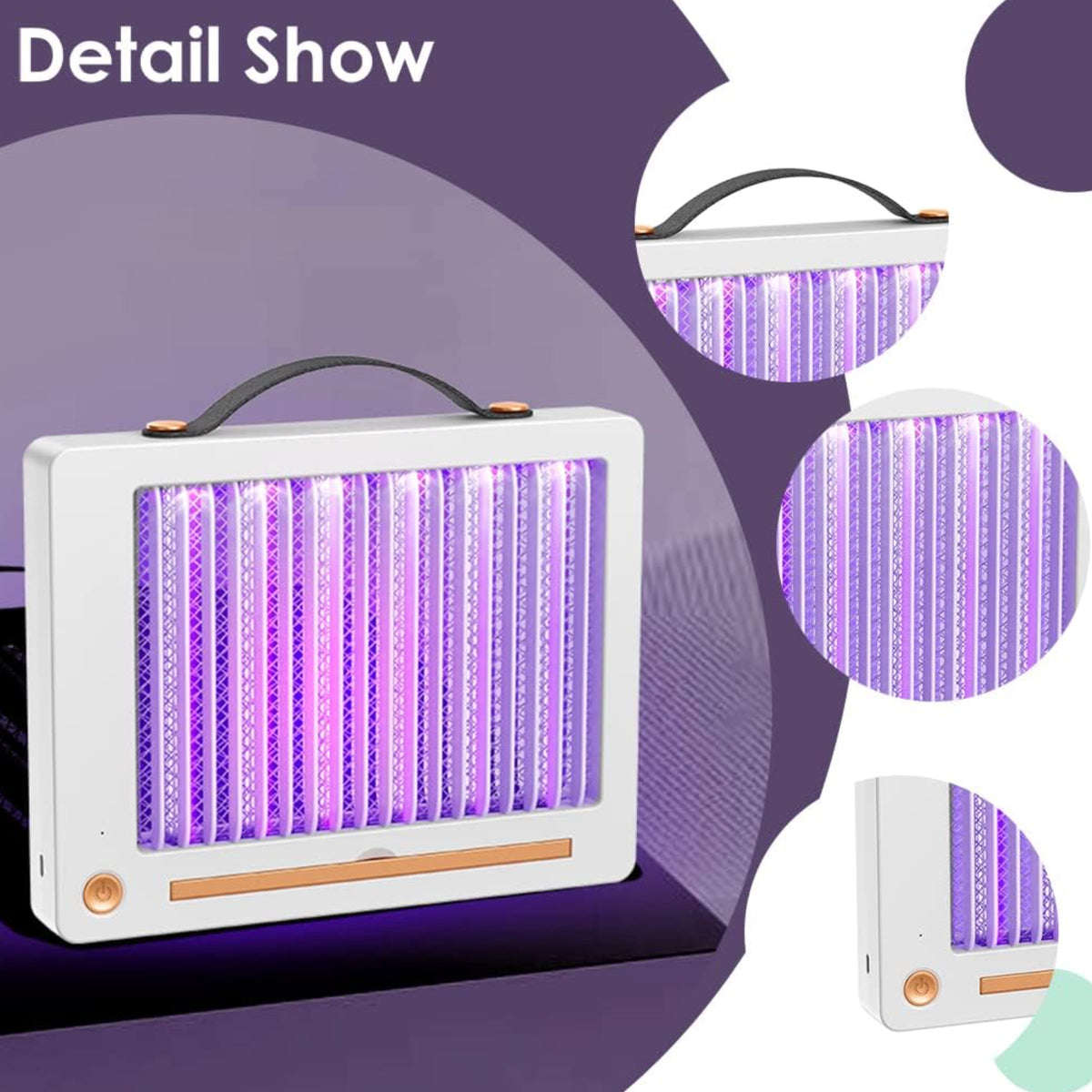 ZS - Mosquito Zapper Rechargeable - Black