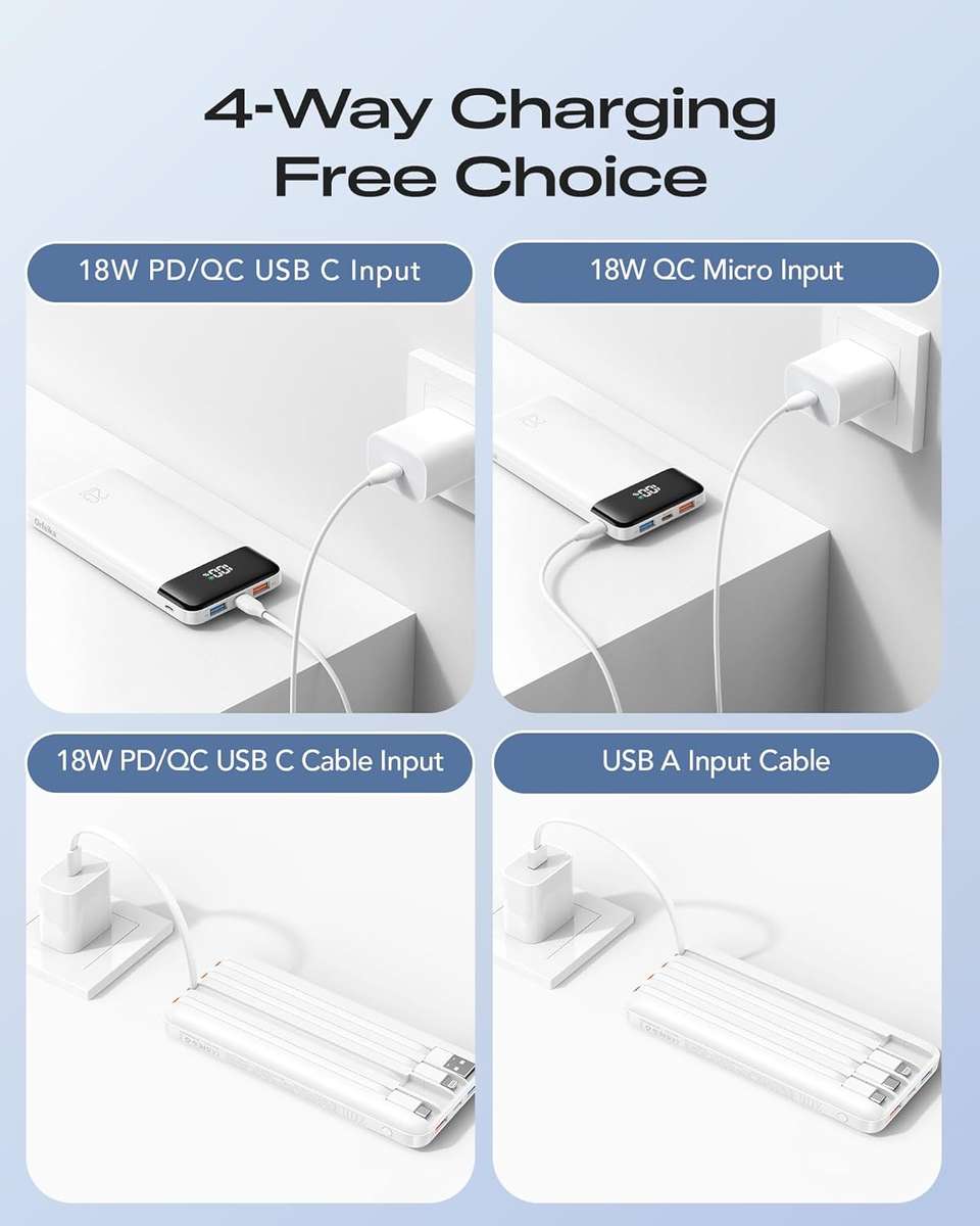 ZS - The All-in-One 20,000mAh Portable Power Bank