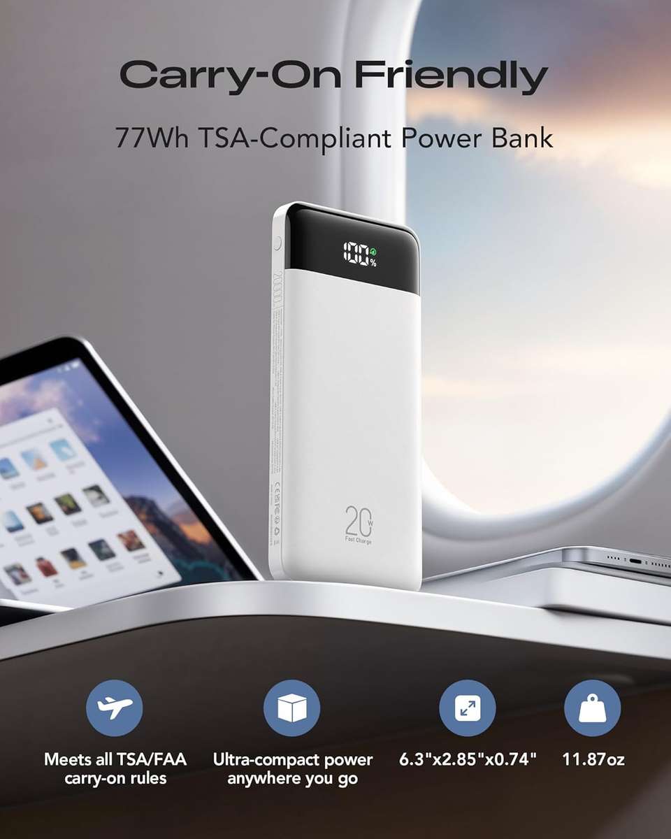 ZS - The All-in-One 20,000mAh Portable Power Bank