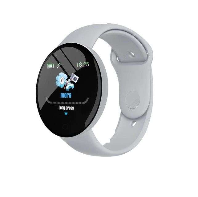 Smart watch D18 Smartwatch - Baby Blue