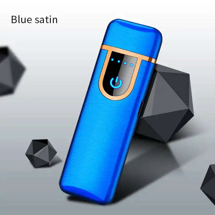 ZS - Portable Coil Lighter Rechargeable - Blue