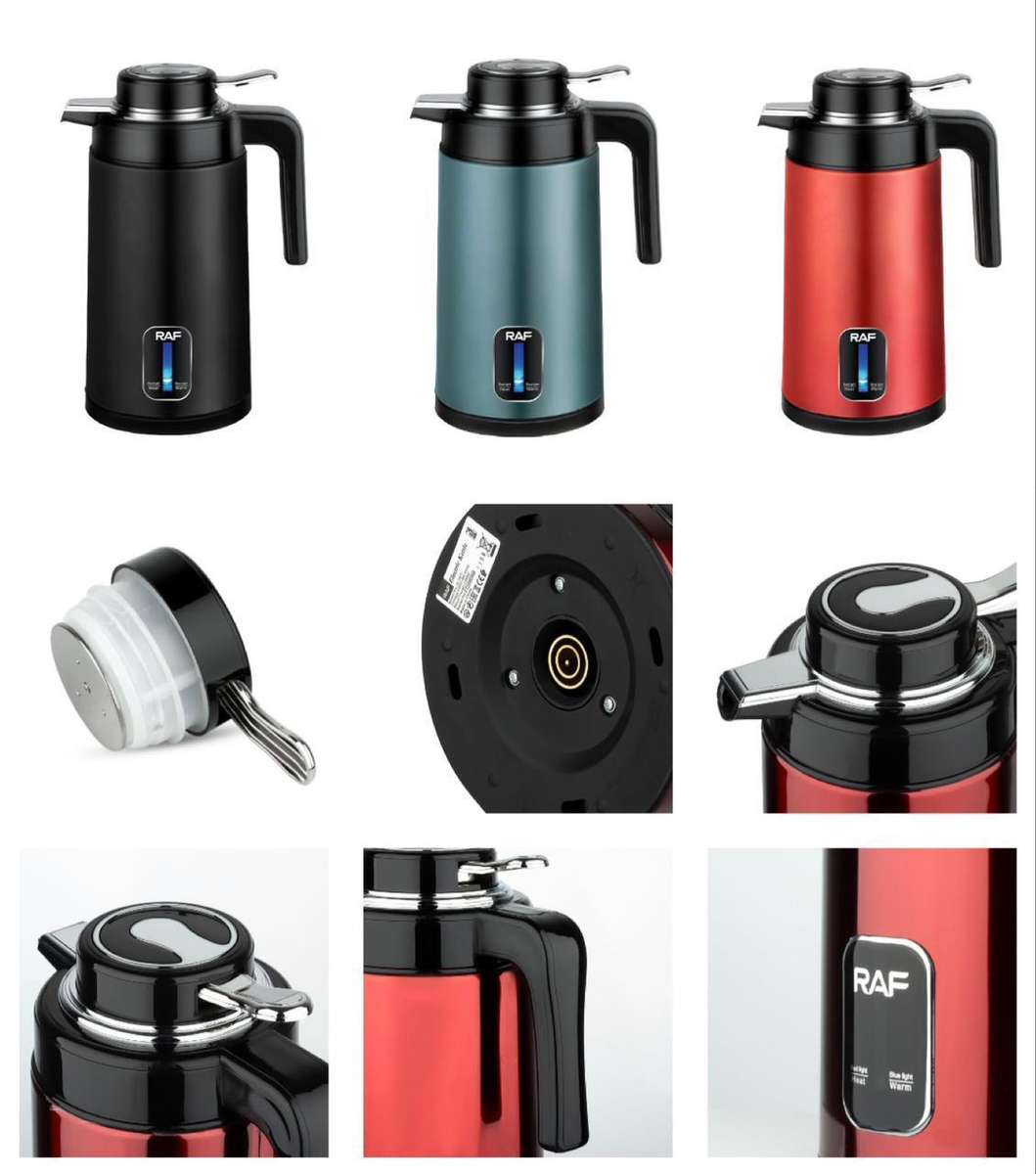 ZS - RAF Electric Kettle Thermos Style - Black