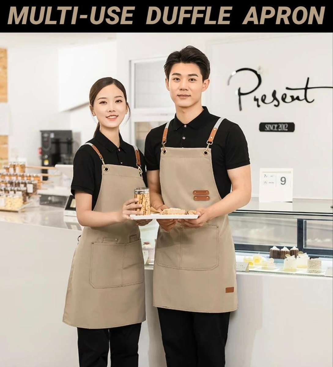 ZS - Multi-Use Duffle Apron - Brown