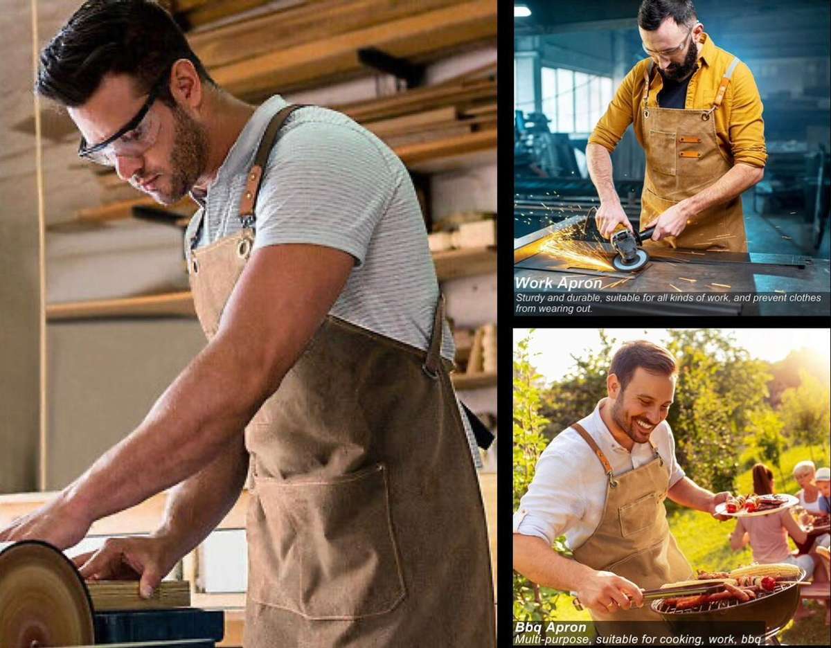 ZS - Multi-Use Duffle Apron - Brown