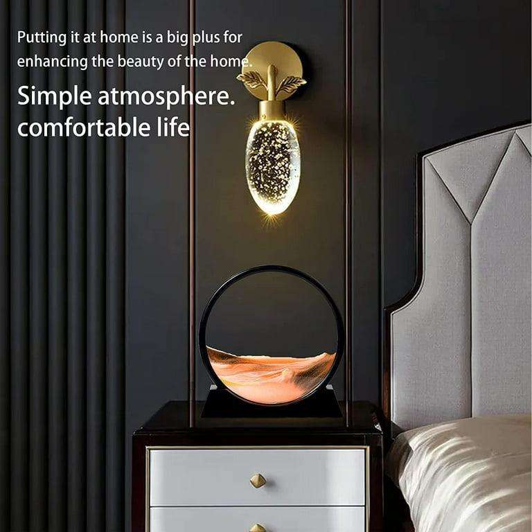 ZS - 3D Dynamic Moving Sand Art 26CM - Grey