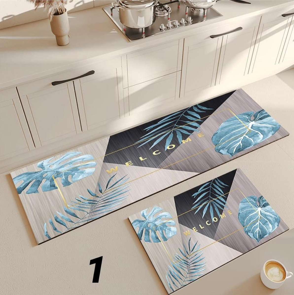 ZS - 2pcs Kitchen Mats - 11