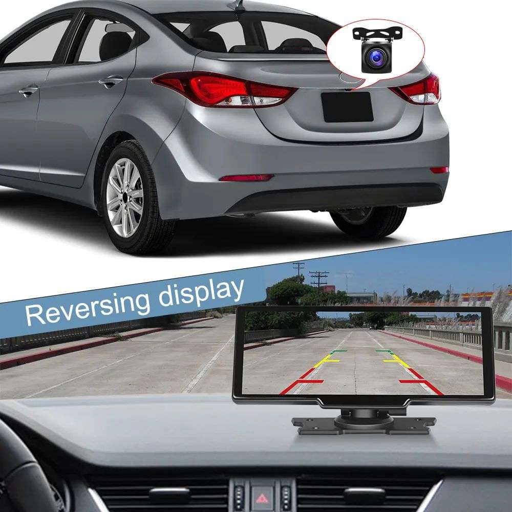 ZS - 10 Inch Apple Carplay/Android Auto Screen & Reverse Camera - Plug & Play