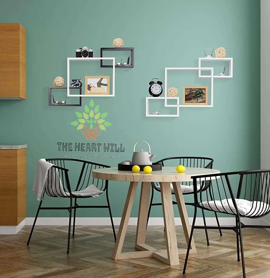 ZS - Wall Mounted Cubes Shelf - 3 Cubes