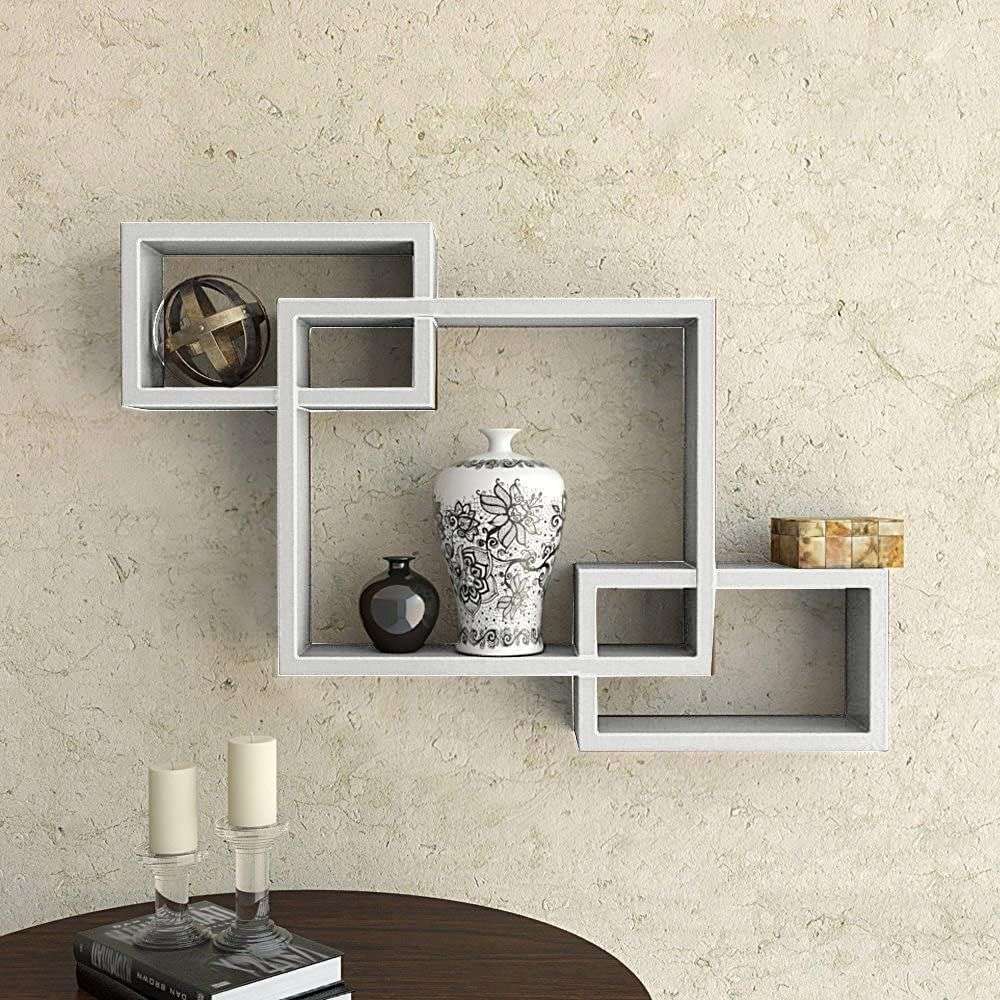 ZS - Wall Mounted Cubes Shelf - 3 Cubes
