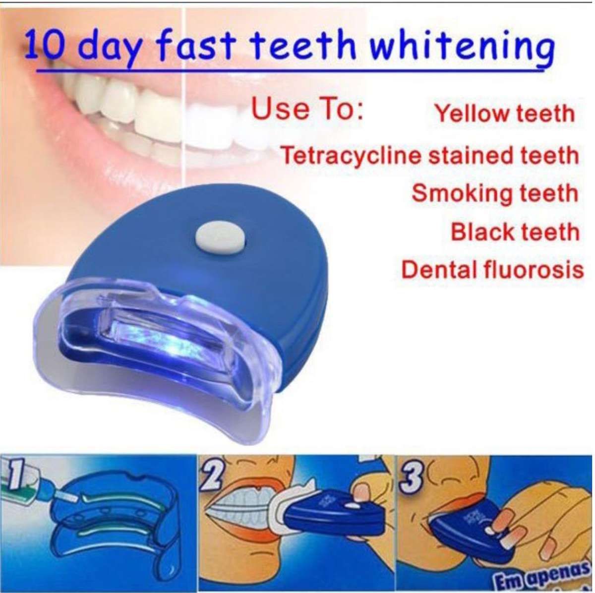 ZS - LED Teeth Whitener & Gel Whitening Kit